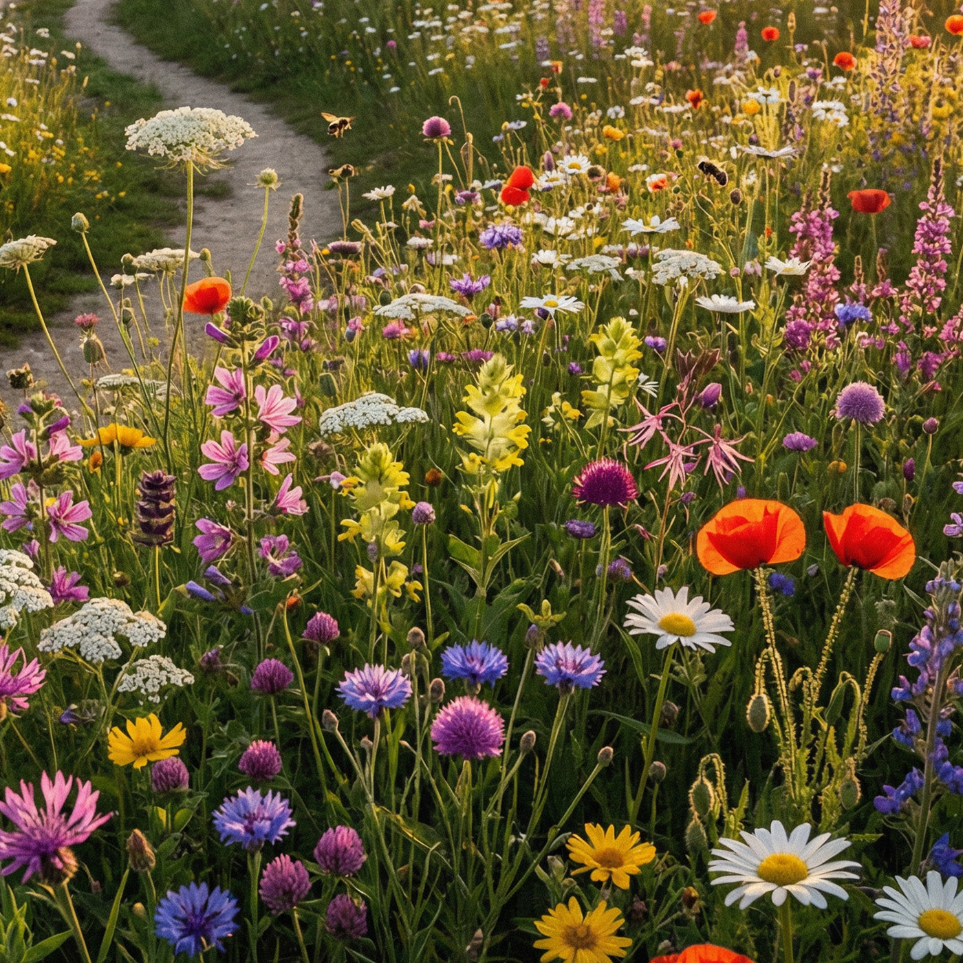 Wild Nature – Mélange de fleurs sauvages indigènes