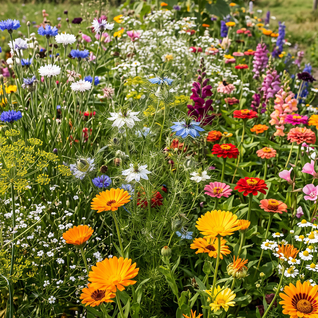 Mélange de fleurs coupées annuelles