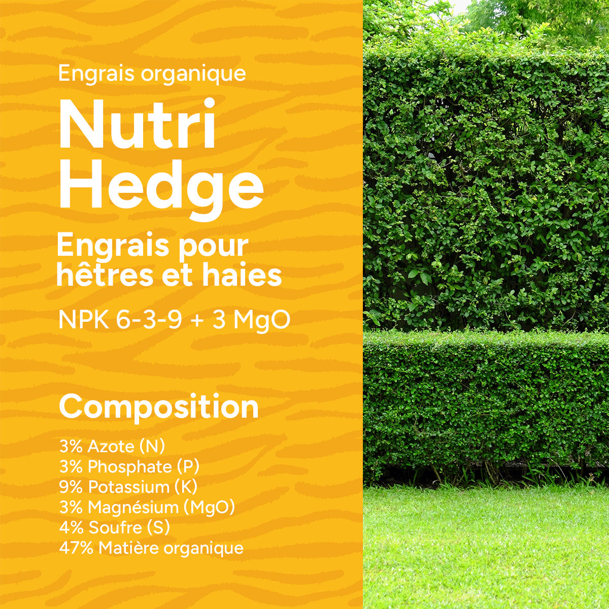 MRS Seeds & Mixtures Nutri Hedge - Engrais organique pour hêtres et haies - 18 kg [fr]