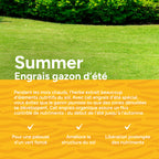 MRS Seeds & Mixtures Summer - Engrais organique pour gazon d'été | 18 kg - 360 m² [fr]