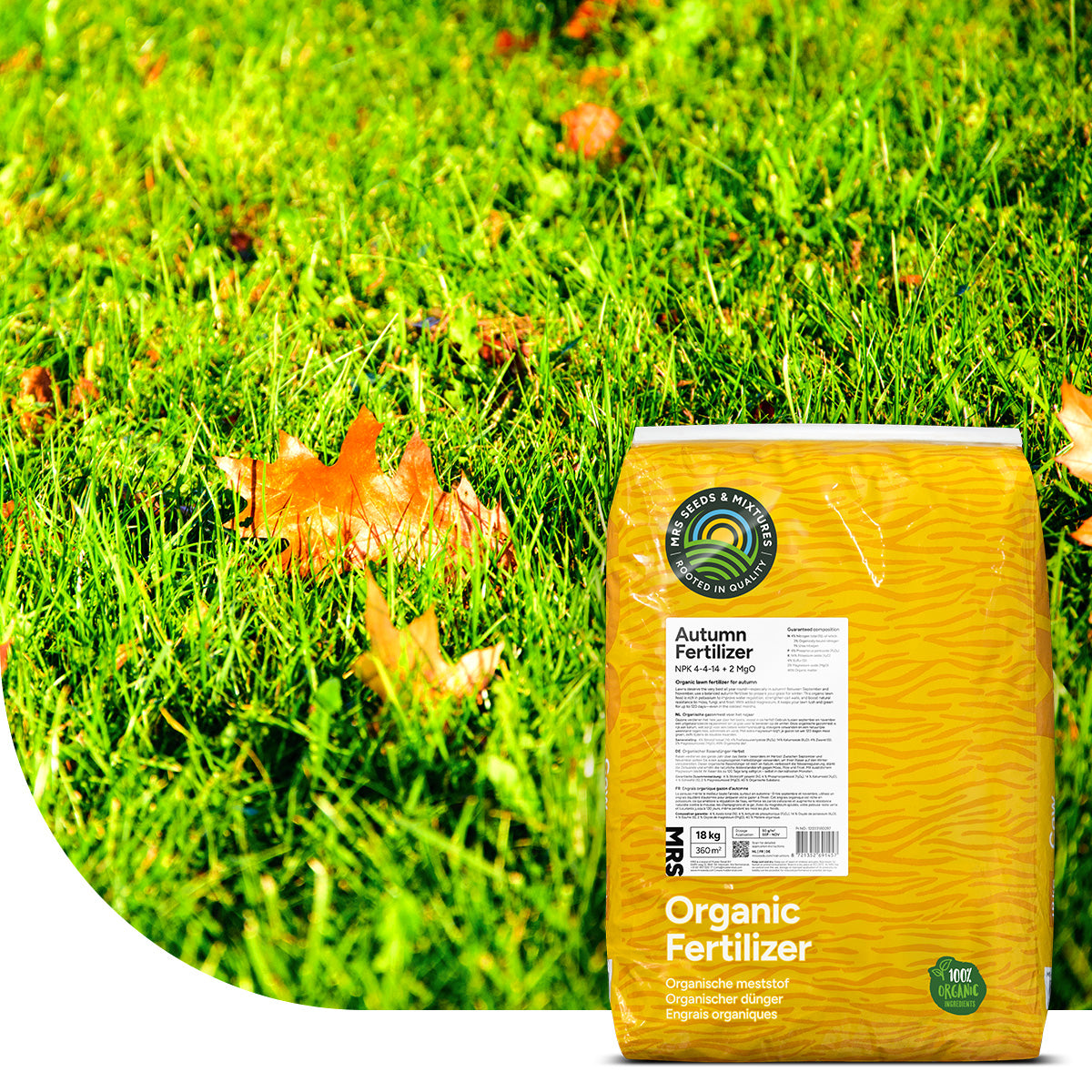 Autumn – Engrais organique gazon d'automne