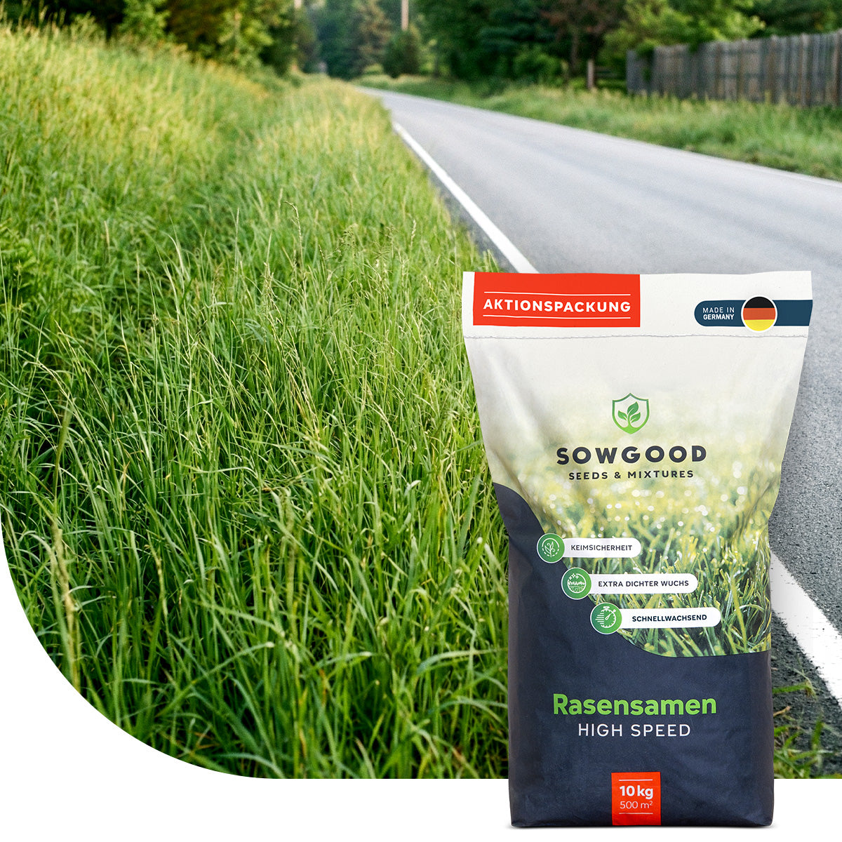 Accotements herbeux – Mélange pour accotements
