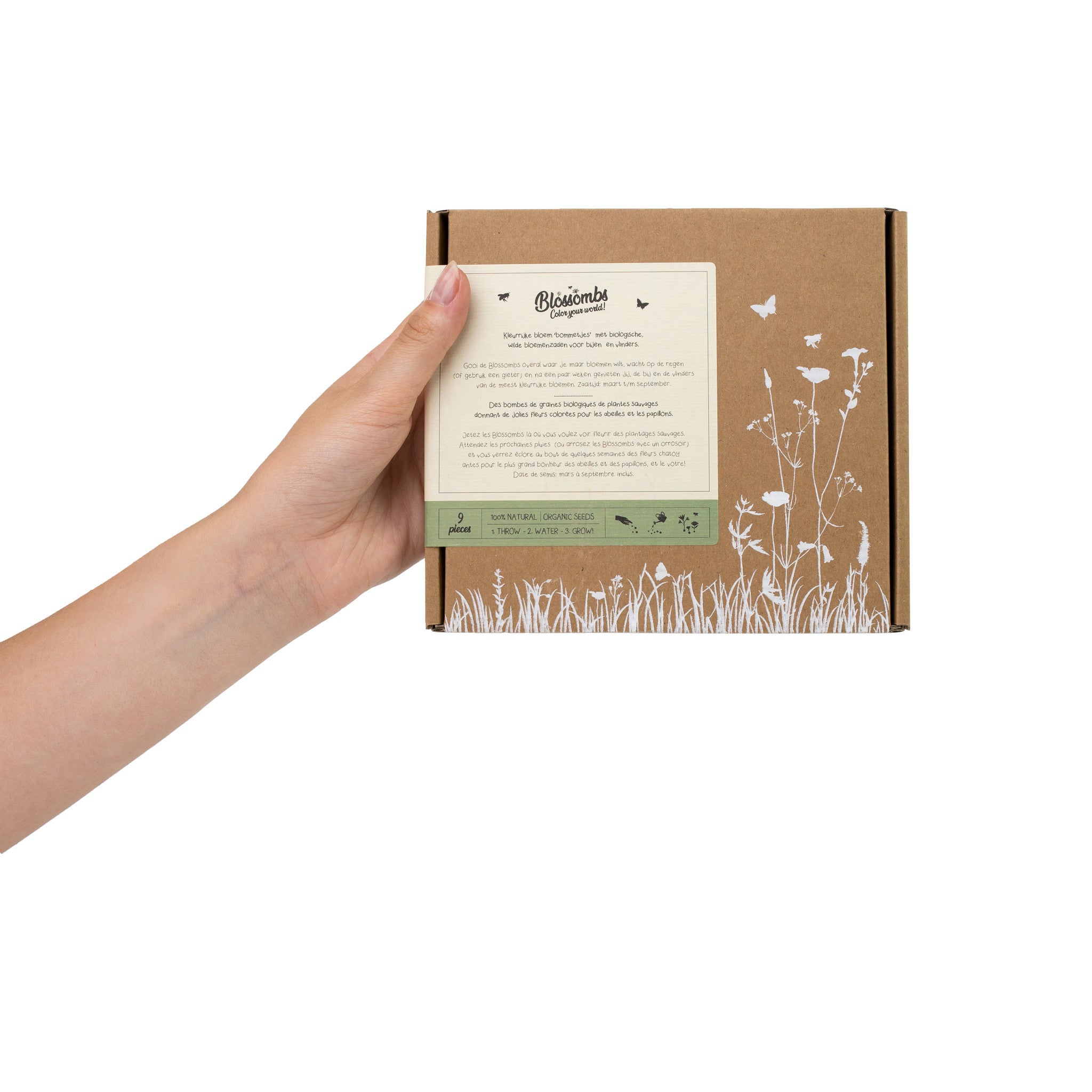 Blossombs Coffret cadeau moyen boules de graines - 9 pièces [fr]
