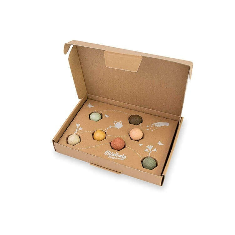 Blossombs Coffret cadeau petit boules de graines - 7 pièces [fr]