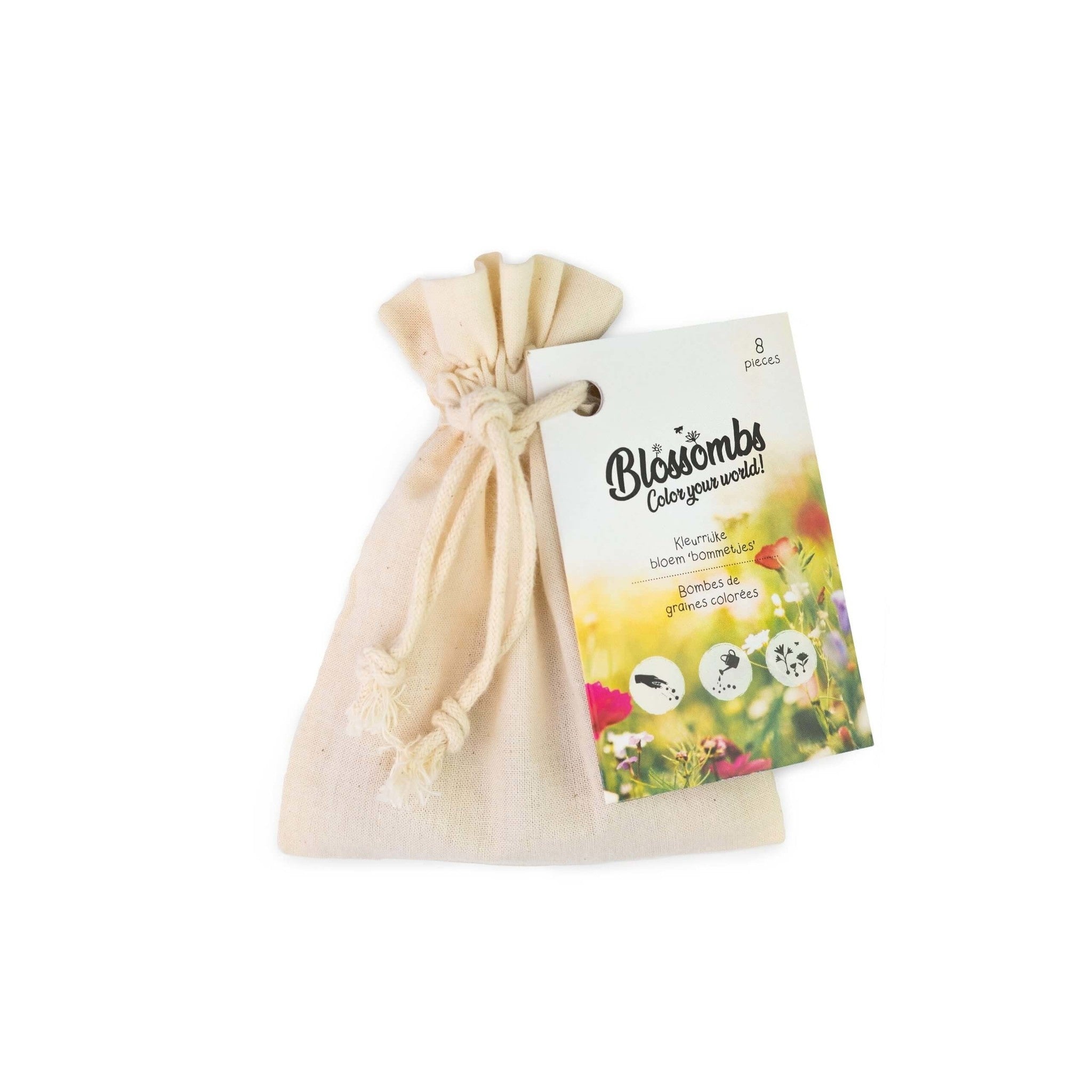 Blossombs Sac cadeau en coton biologique | 8 Blossombs [fr]