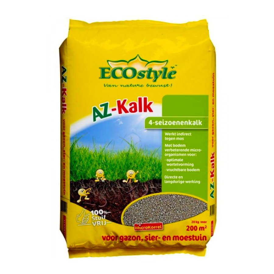 ECOstyle AZ-Kalk 4-seizoenenkalk 20kg [nl]