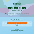 Joyfields Color Plus – Engrais pour rhodo, hortensia et azalée [fr]