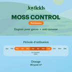 Joyfields Moss Control - Engrais pour gazon + anti-mousse [fr]