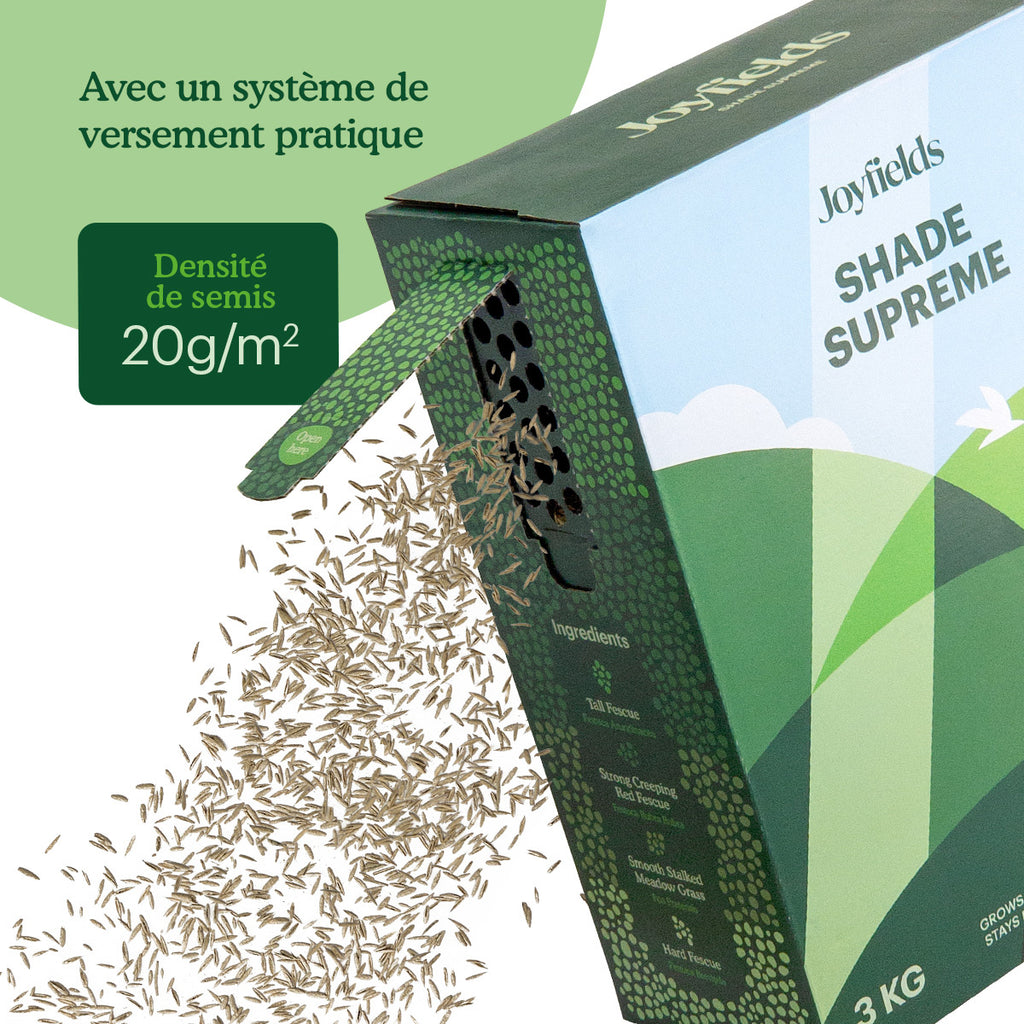 Joyfields Shade Supreme - Semences de gazon pour l’ombre [fr]