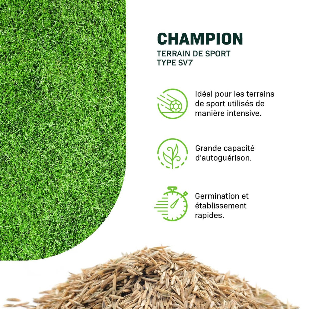 MRS Seeds & Mixtures Champion  - Terrain de sport SV7 | Usage intensif [fr]
