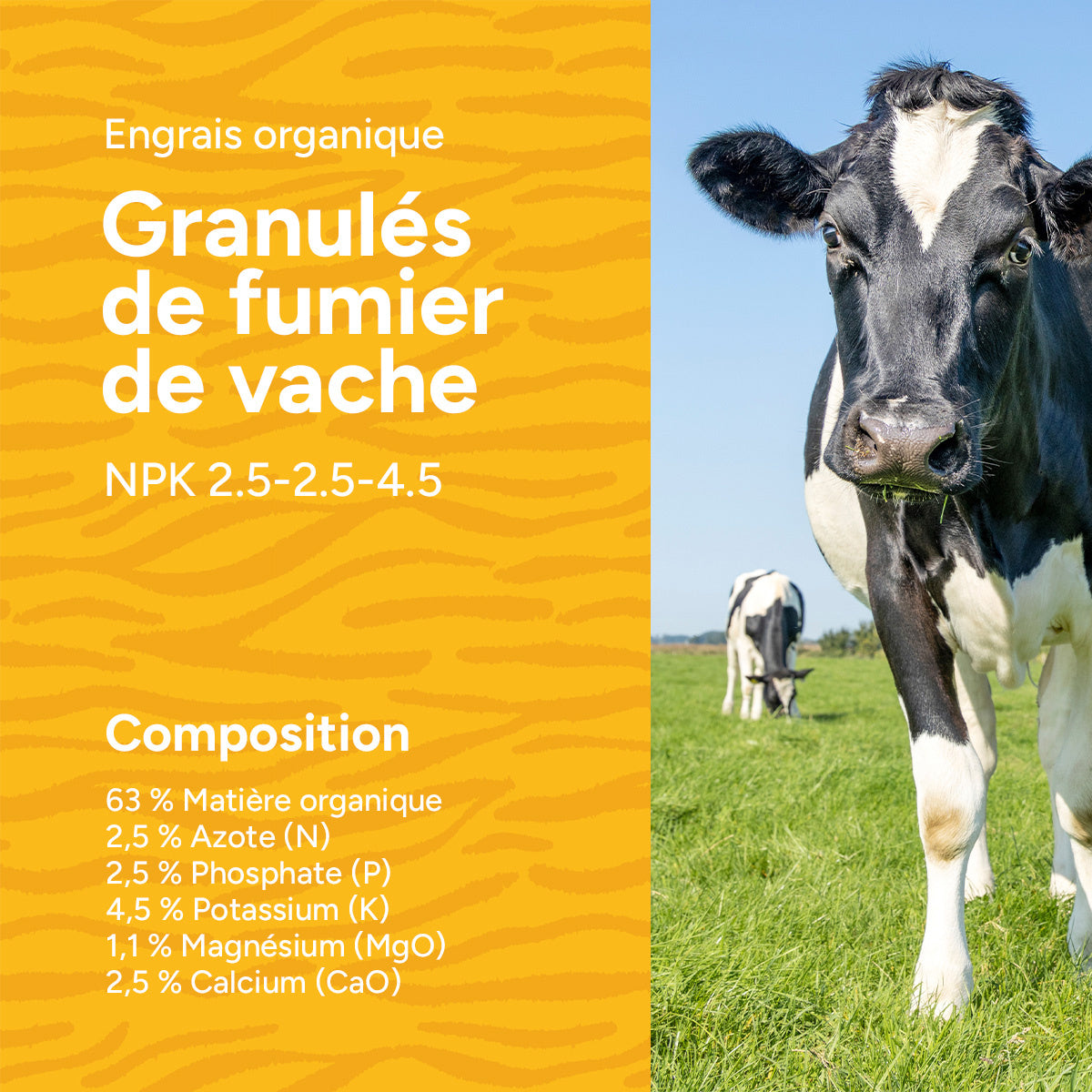 MRS Seeds & Mixtures Cow Manure - Fumier séché de vache 18 kg [fr]