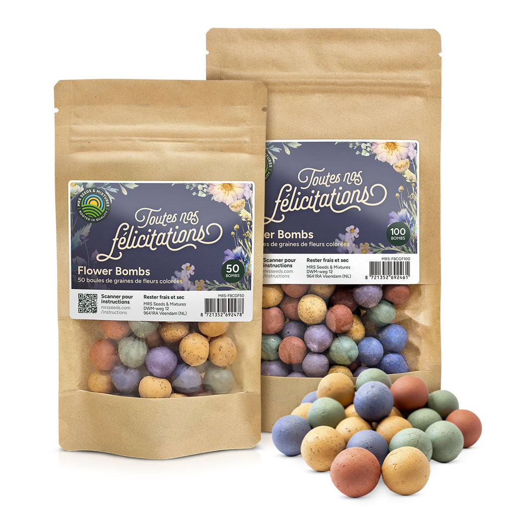 MRS Seeds & Mixtures Flower Bombs - Bombes de graines mix - Félicitations ! [fr]
