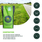MRS Seeds & Mixtures Roadside - Accotements 3 | Semence professionnelle 15KG [fr]